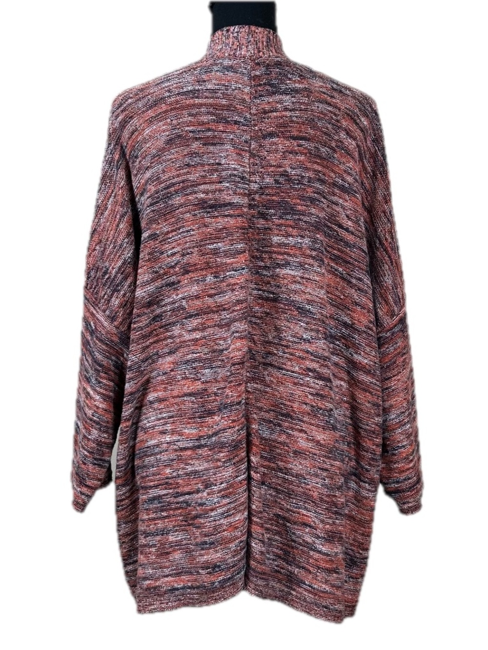 Purejill by J. Jill Campari Marled V-Neck Oversized Sweater Size XL - Picture 4 of 11